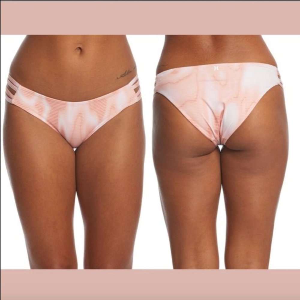 Hurley Women's Quick Dry Max Waves Bikini Bottom Size Small